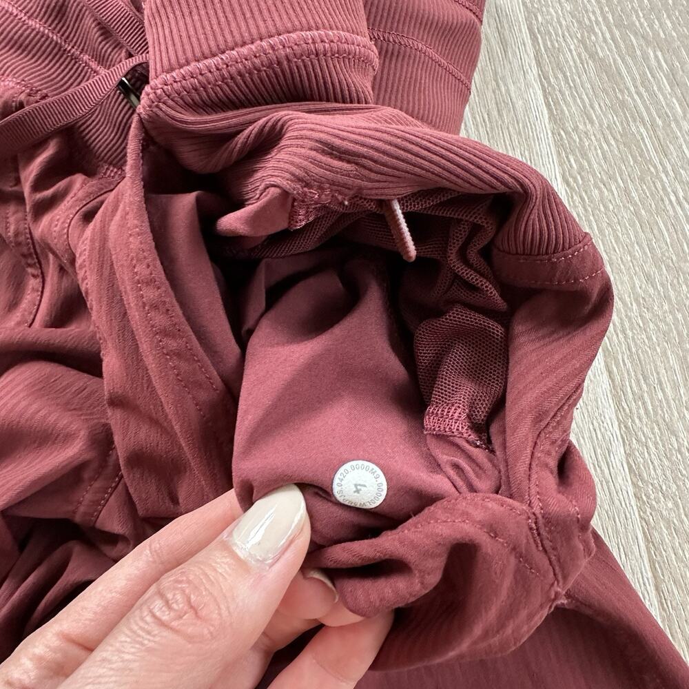 Lululemon Dance Studio Joggers Maroon Deep Rouge Garnet - Picture 8 of 12